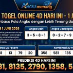 Prediksi Togel Online 4D Hari Ini 1 juni 2026 II
