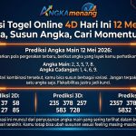 Prediksi Togel Online 4D Hari Ini 12 Mei 2026 Baca Pola, Susun Angka, Cari Momentum Tepat angkamenang 2
