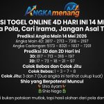 Prediksi Togel Online 4D Hari Ini 14 Mei 2026 Baca Pola, Susun Angka, Cari Momentum Tepat 2