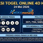Prediksi Togel Online 4D Hari Ini 24 Mei 2026 II