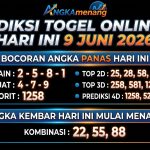 Prediksi Togel Online 4D Hari Ini 9 Juni 2026 II