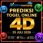 prediksi togel online 4d 25 juli 2026 II
