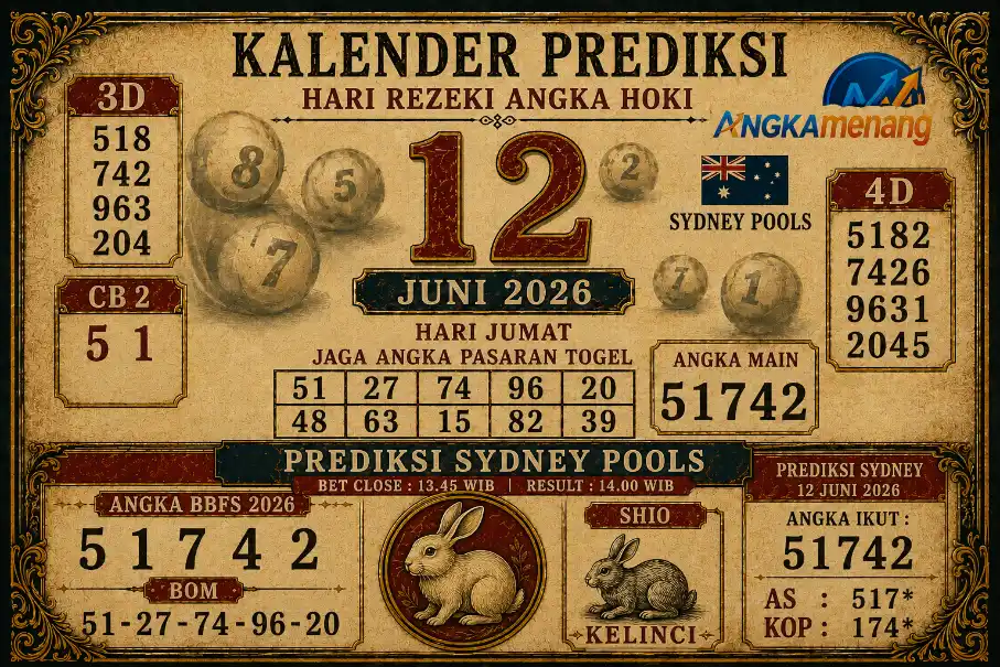 angkamenang.biz Prediksi SDY hari Jumat 12