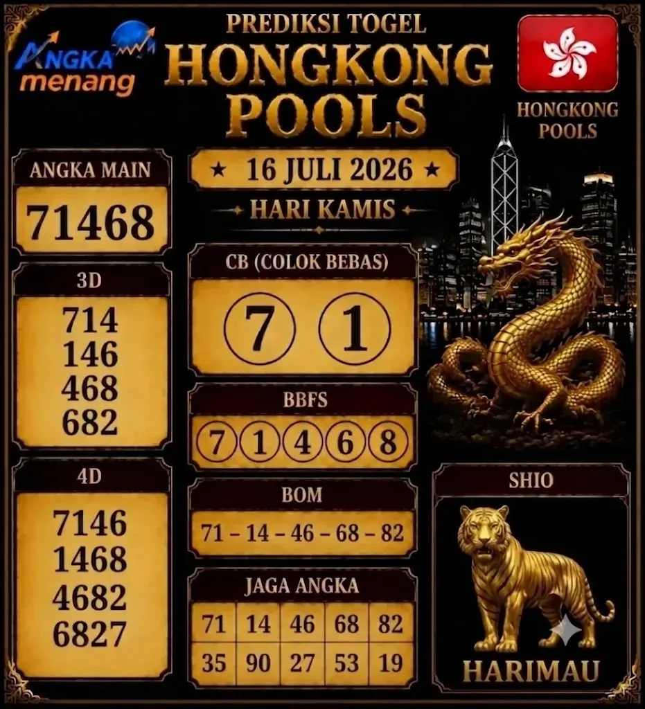 Hongkong Pools 16 Juli