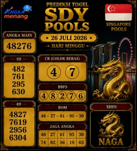Prediksi Togel SDY