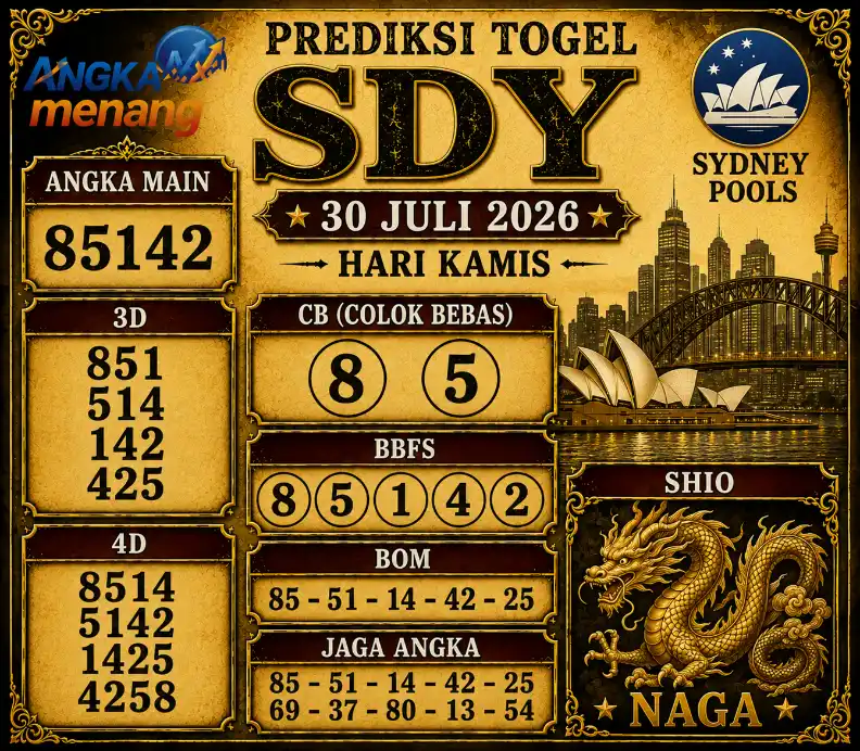 Togel SDY 30